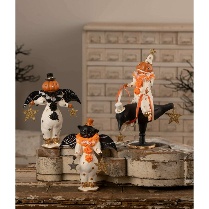 Pumpkinhead on Crow by Bethany Lowe Designs, image 3