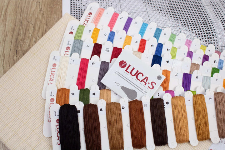 Puppy Picasso B2415L Counted Cross-Stitch Kit