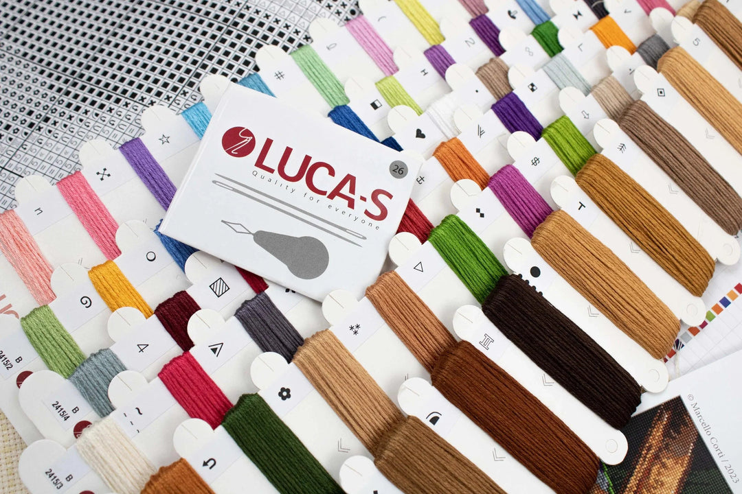 Puppy Picasso B2415L Counted Cross-Stitch Kit