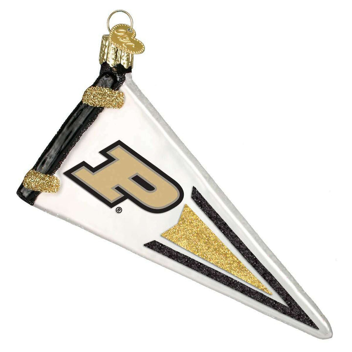 Purdue Pennant Ornament