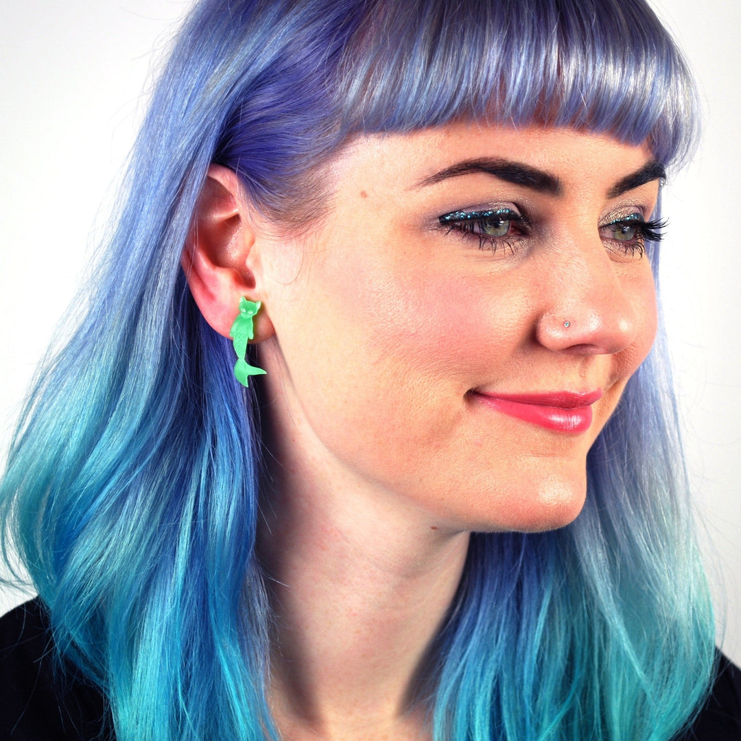 LAST CHANCE! Purr-maid Earrings