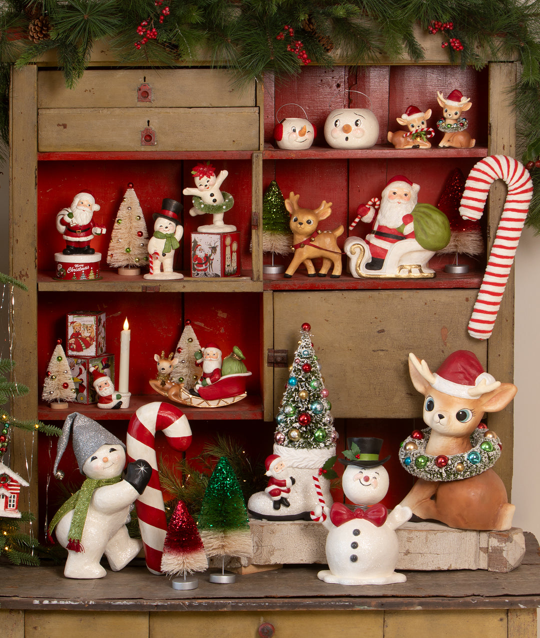 Santa's Reindeer and Sleigh by Bethany Lowe Designs, image 4