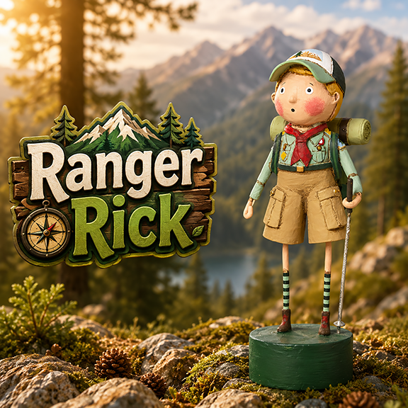 Ranger Rick Lori Mitchell Figurine – view 4