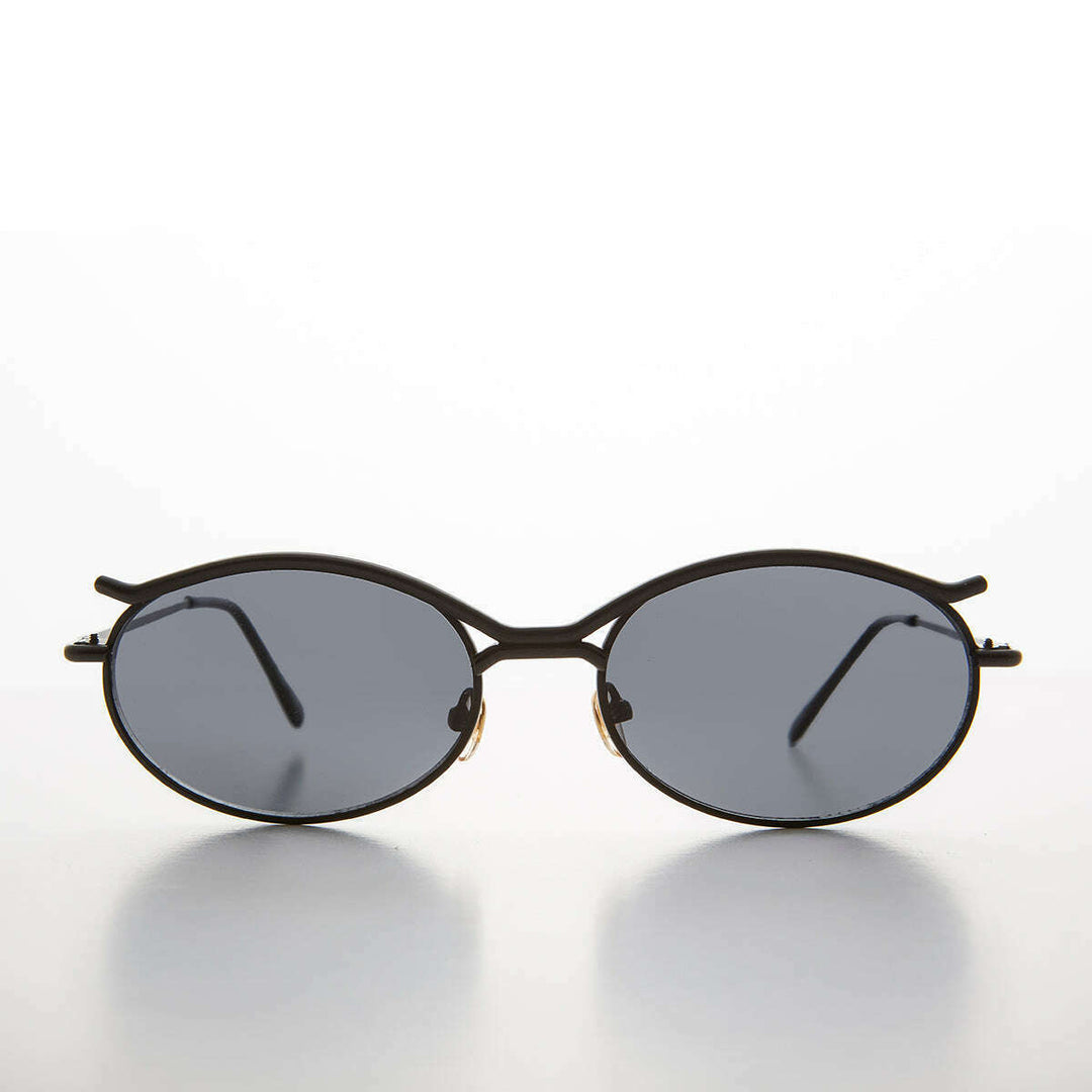 Rare  Oval Vintage 90s Optical Frame Sunglass - Fate