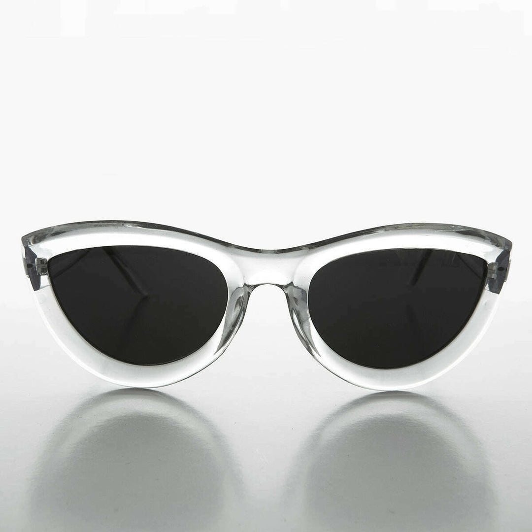 Rare Oversized Mod Cat Eye Chunky Sunglass - Big Momma