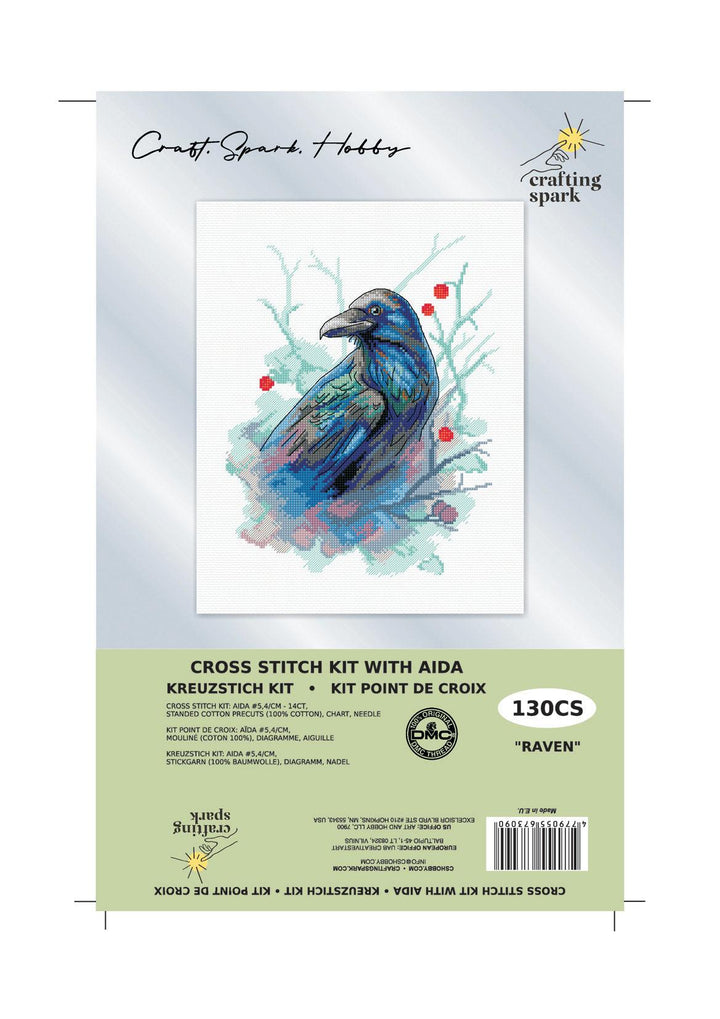Raven 130CS Counted Cross-Stitch Kit