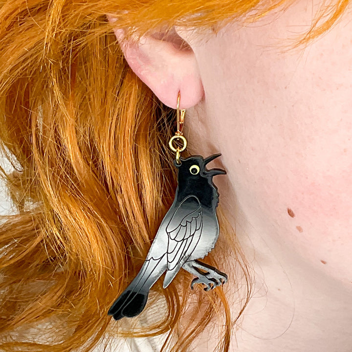 Grackle Dangle Earrings