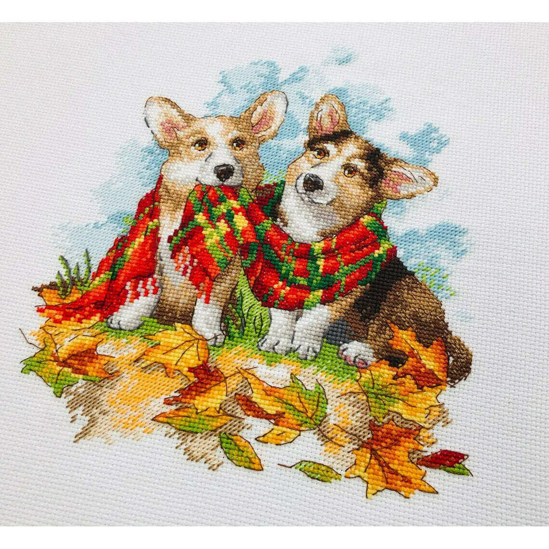 Ready for Autumn R2002 Counted Cross Stitch Kit