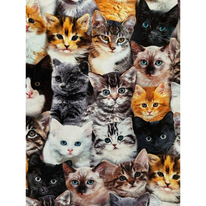Realistic Cats A-line Skirt