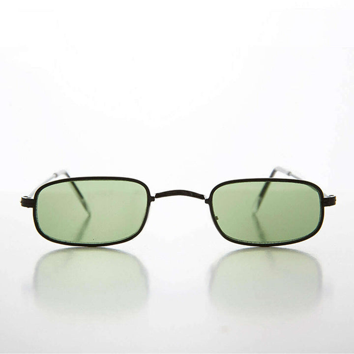 Rectangle Tinted Lens Hippy Vintage Sunglass - Hulu