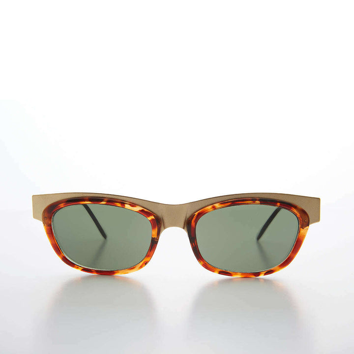 Rectangular Cat Eye Vintage Women's Sunglasses - Valentini