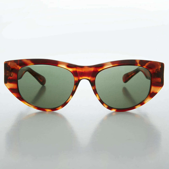 Rectangular Frame Cat Eye Vintage Sunglass  - Marion