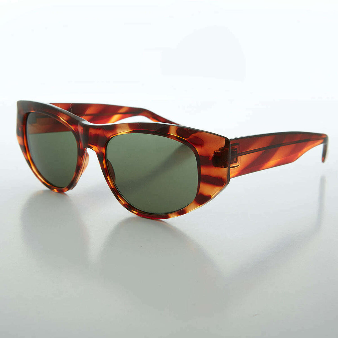 Rectangular Frame Cat Eye Vintage Sunglass  - Marion