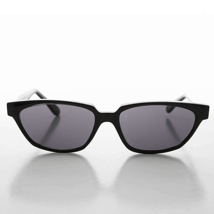Rectangular Horn Rim Unisex Vintage Sunglass - Abbot