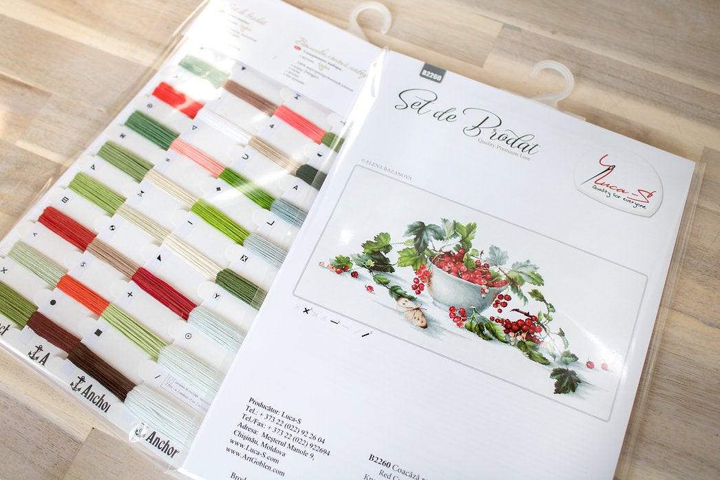 Red Currants B2260L Counted Cross-Stitch Kit