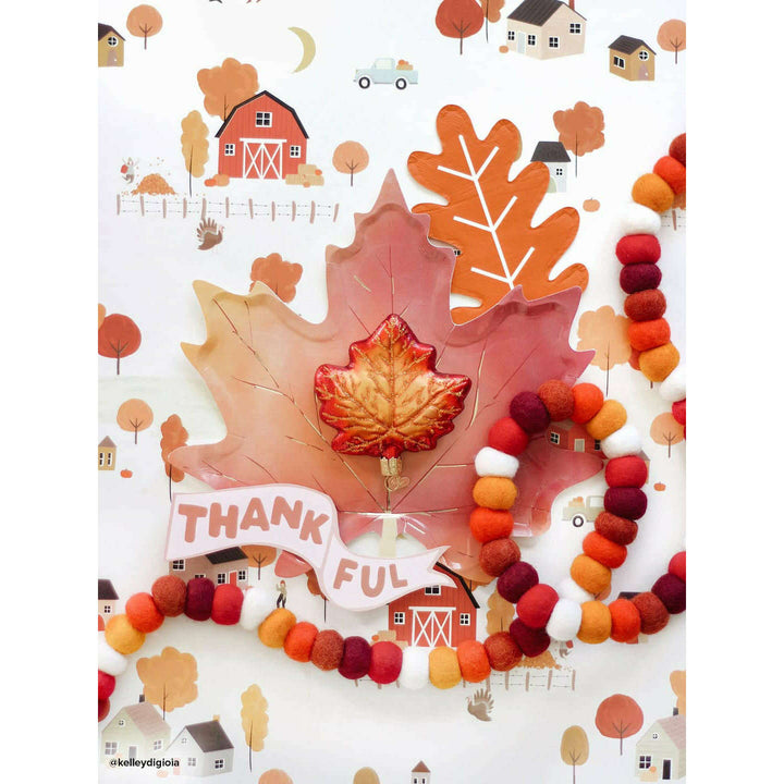 Red Maple Leaf Ornament