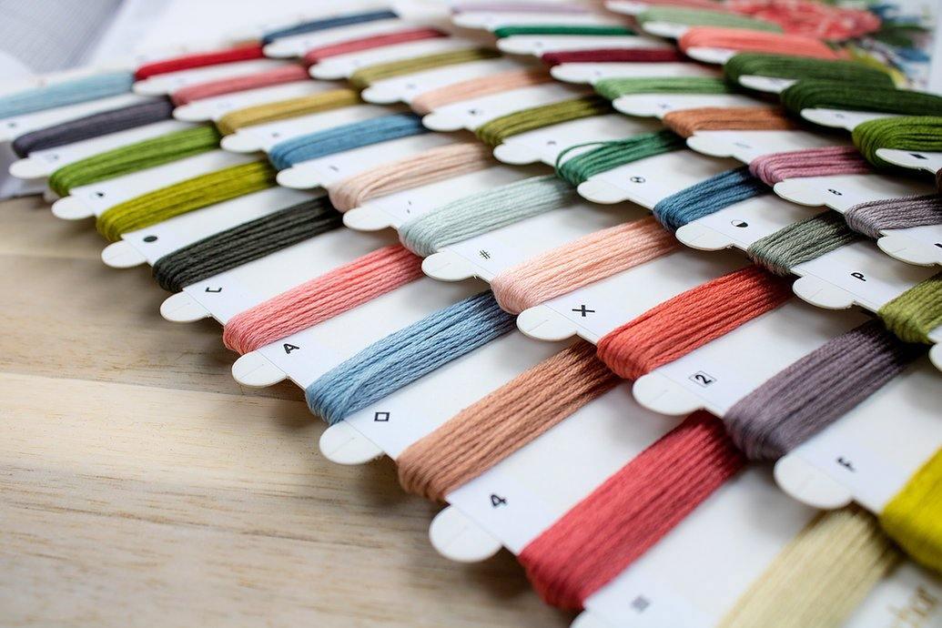 Red roses B2383L Counted Cross-Stitch Kit