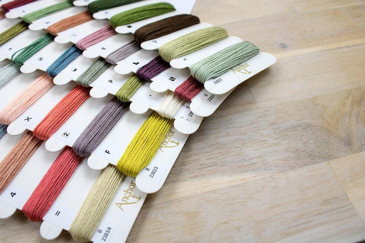 Red roses B2383L Counted Cross-Stitch Kit