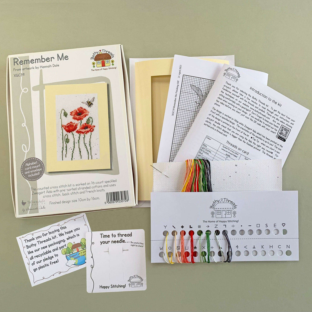Remember Me XGC39 Counted Cross Stitch Kit