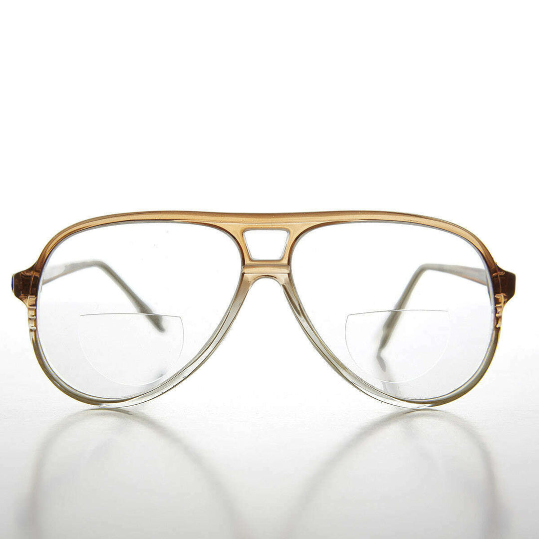 Retro Bifocal Aviator Vintage Reading Glasses - Indie