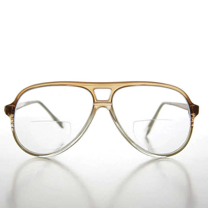 Retro Bifocal Aviator Vintage Reading Glasses - Indie