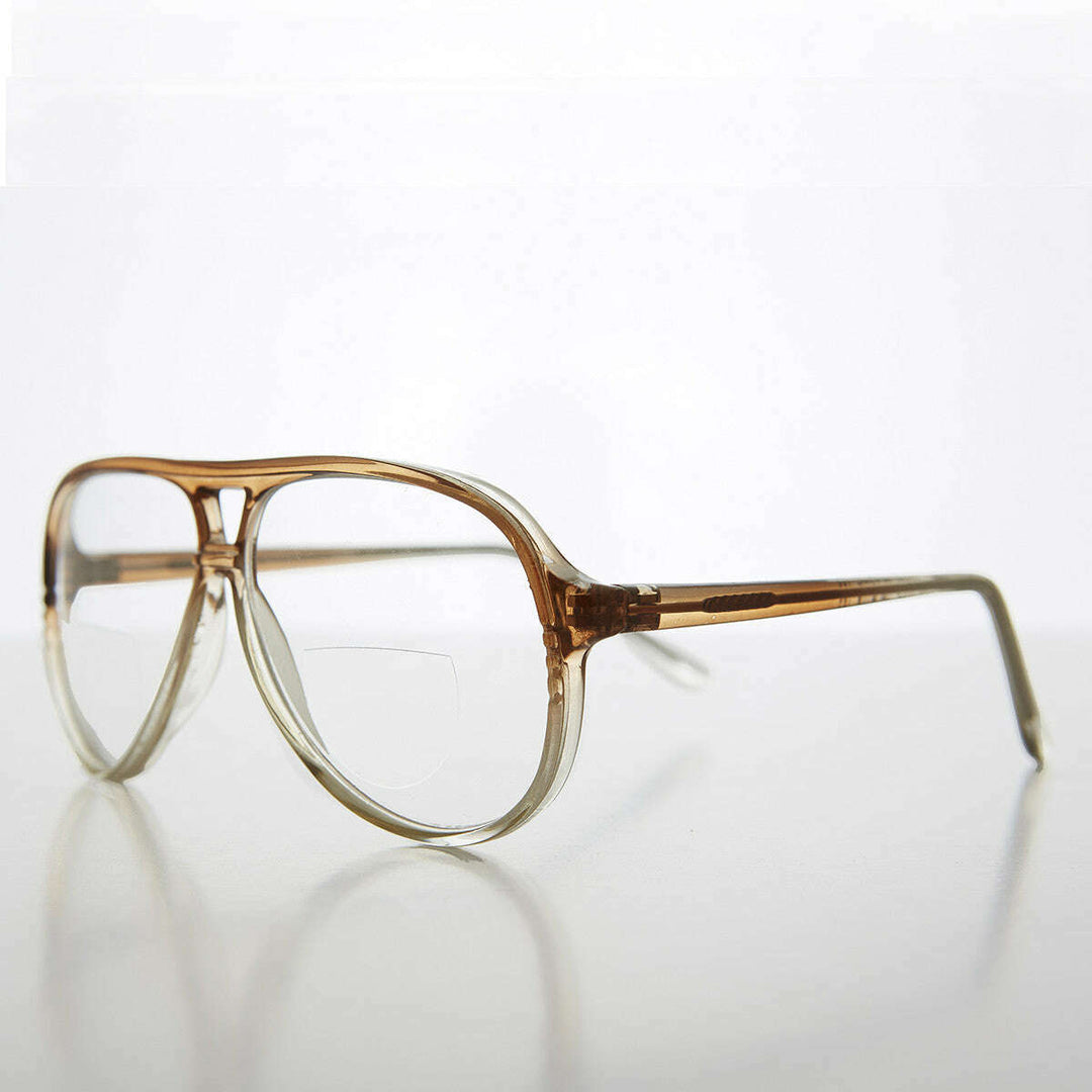 Retro Bifocal Aviator Vintage Reading Glasses - Indie