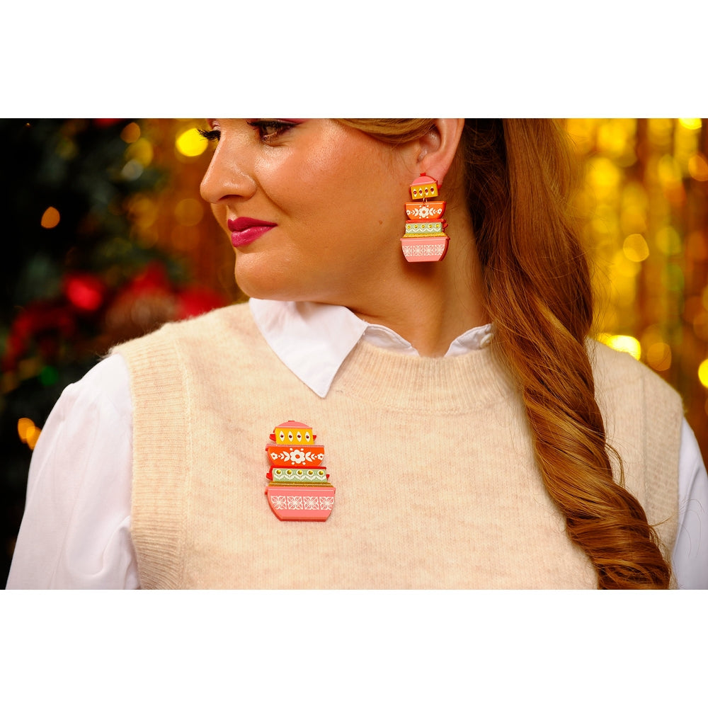 Retro Pyrex Container Brooch by Laliblue 1