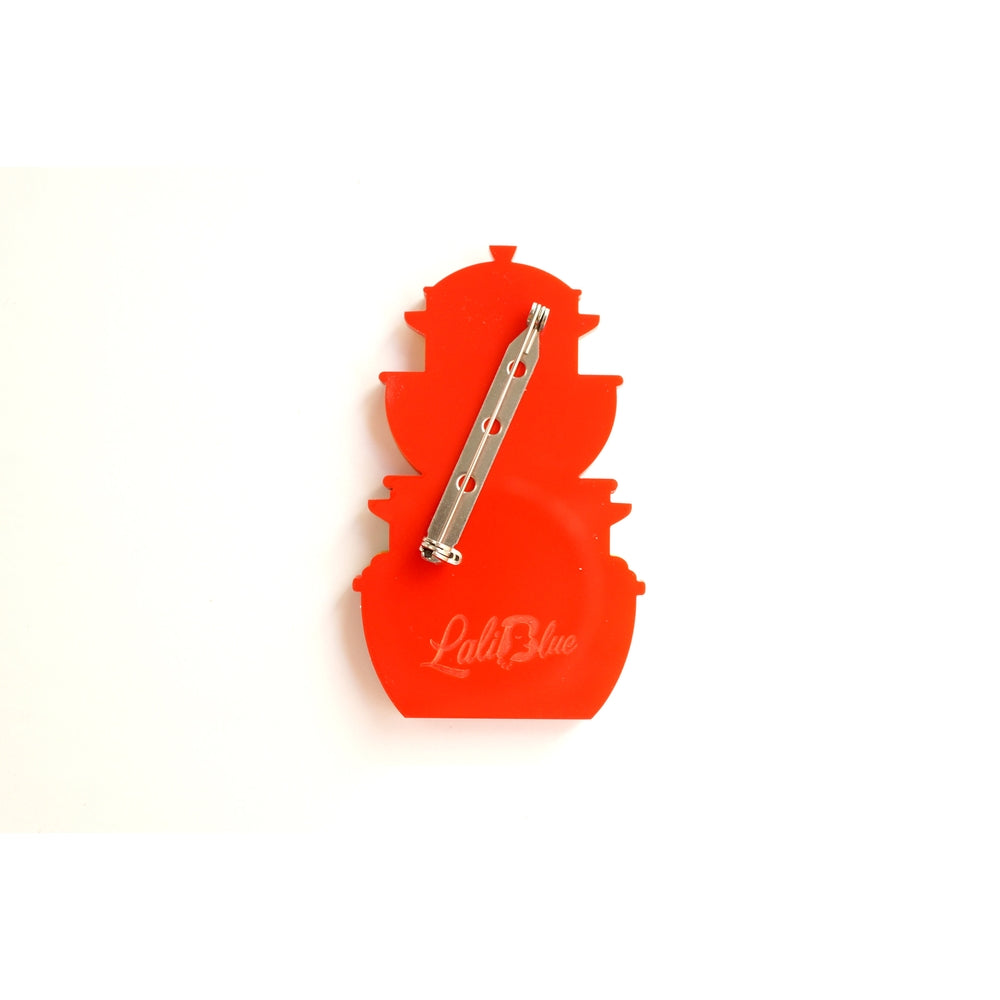 Retro Pyrex Container Brooch by Laliblue 3