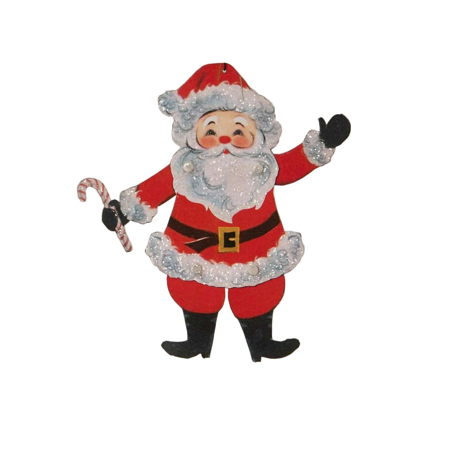 Retro Rockin' Santa Ornament by Bethany Lowe Designs, image 2