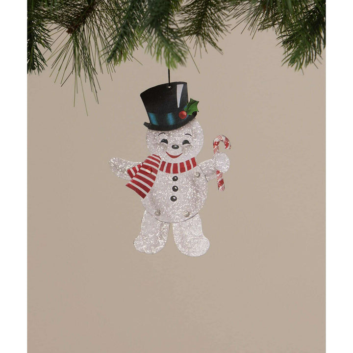 Retro Rockin' Snowman Ornament by Bethany Lowe Designs, image 2