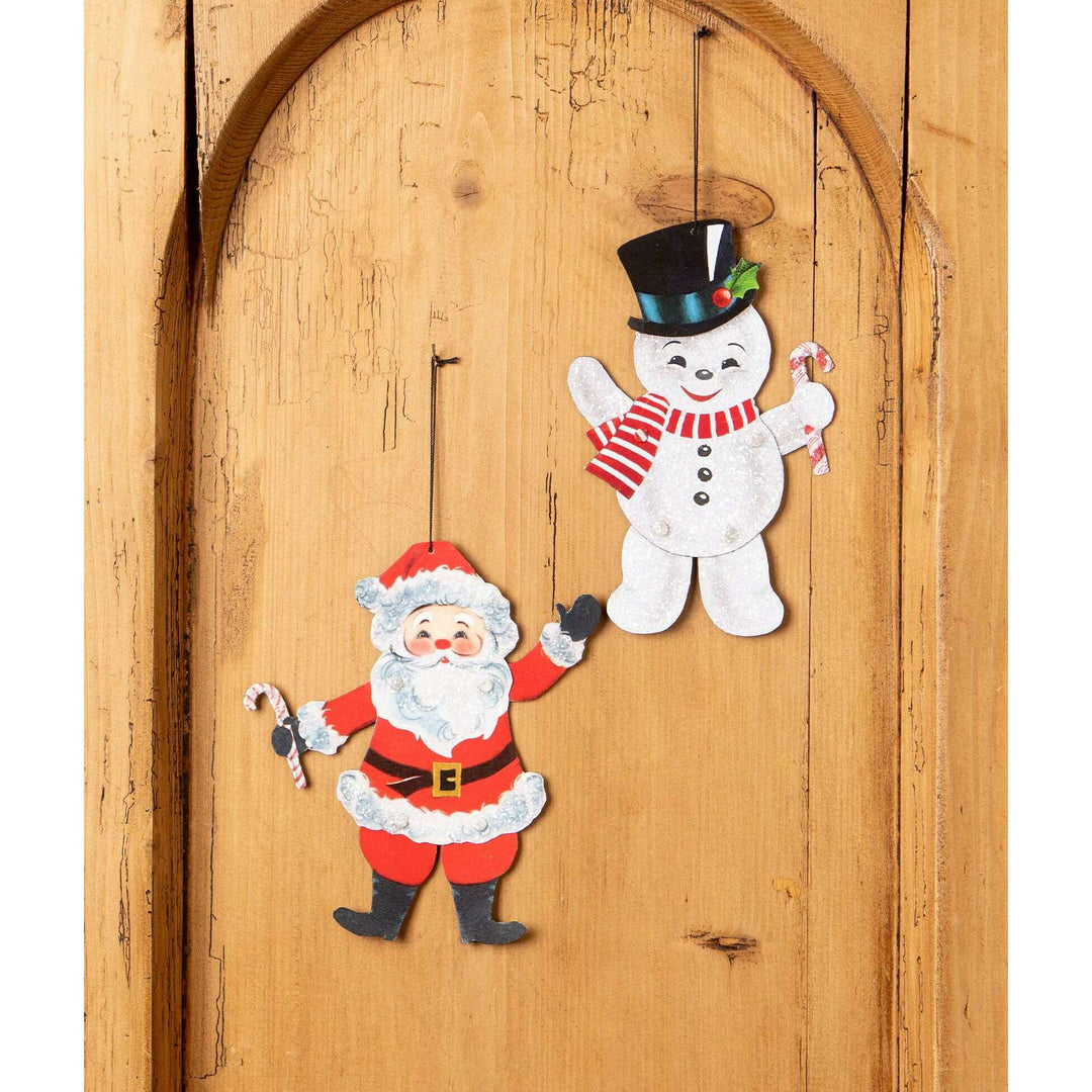 Retro Rockin' Snowman Ornament by Bethany Lowe Designs, image 3