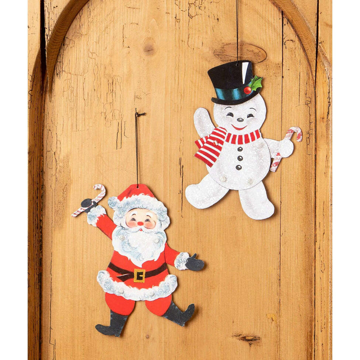 Retro Rockin' Snowman Ornament by Bethany Lowe Designs, image 4