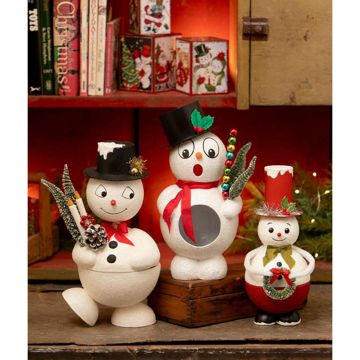 Retro Silly Surprise Snowman by Bethany Lowe Designs, image 5