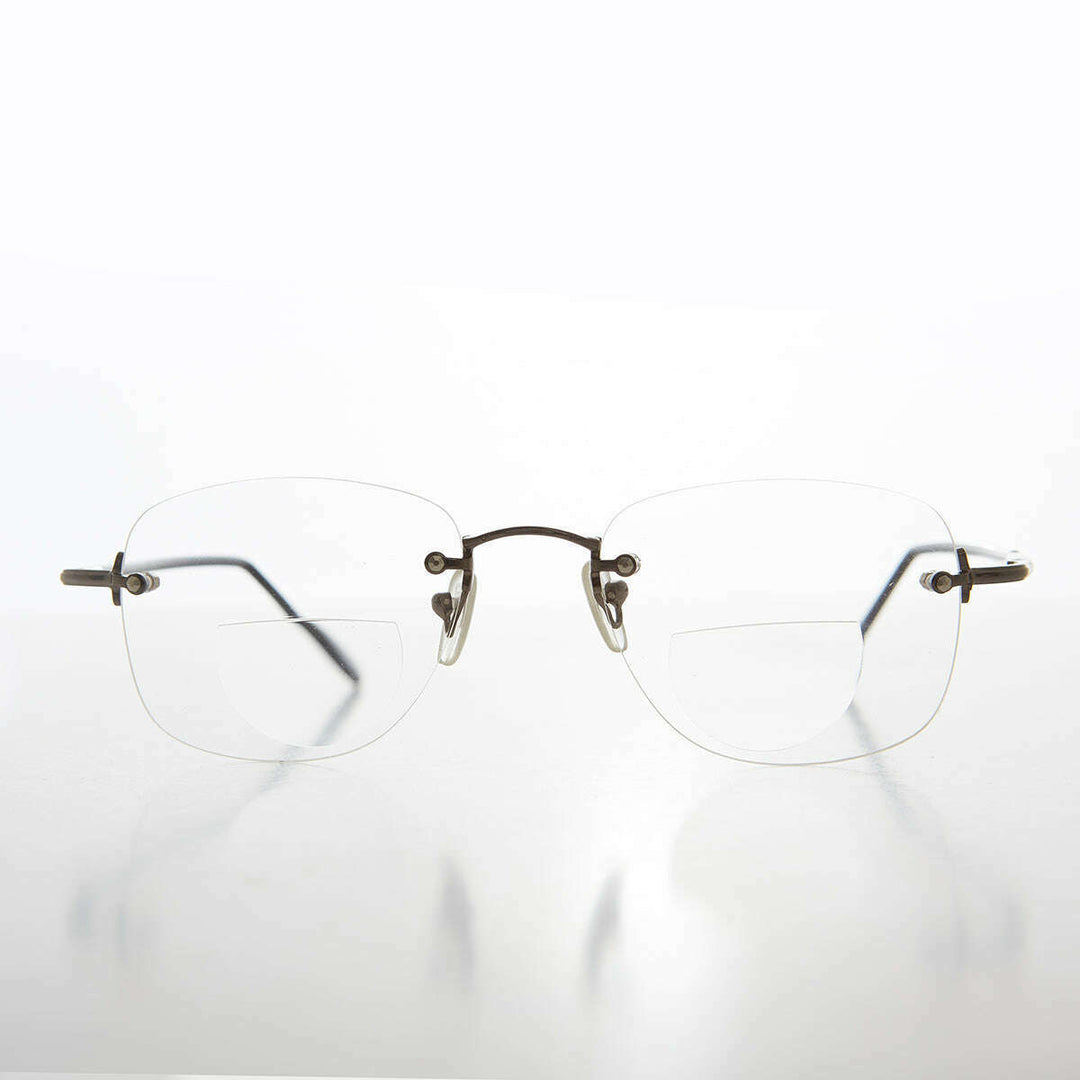 Rimless Bifocal Readers - Glassy