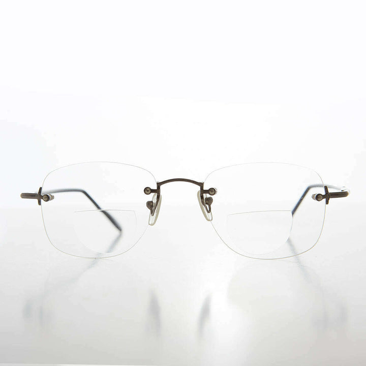 Rimless Bifocal Readers - Glassy