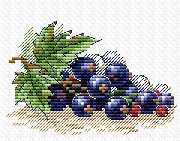 Ripe Currant SM-514 Counted Cross Stitch Kit