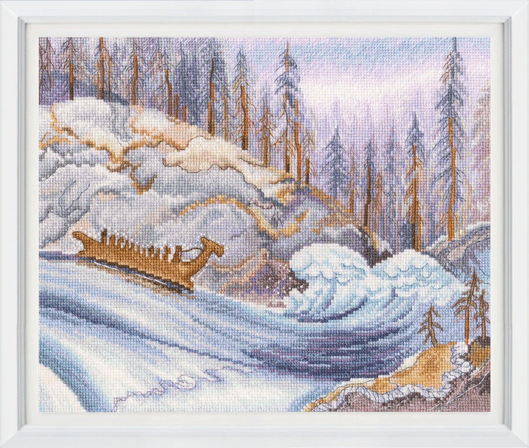 River of Time M990 Counted Cross Stitch Kit