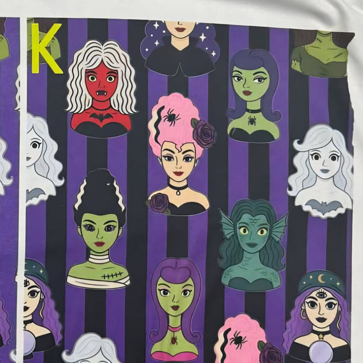 Glamour Ghouls Exclusive Leggings - High-quality Handcrafted Vibrant