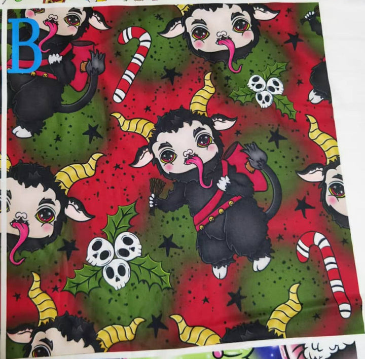 Merry Krampus Semi-Exclusive Leggings - High-quality Handcrafted Vibrant