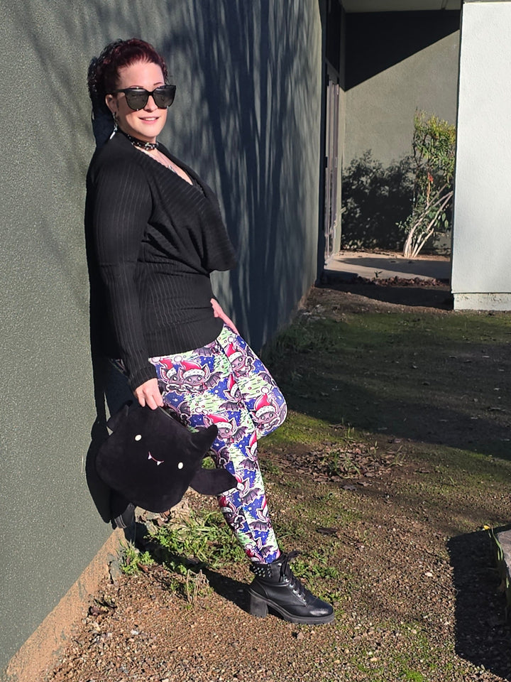 Silent Fright Exclusive Leggings - High-quality Handcrafted Vibrant