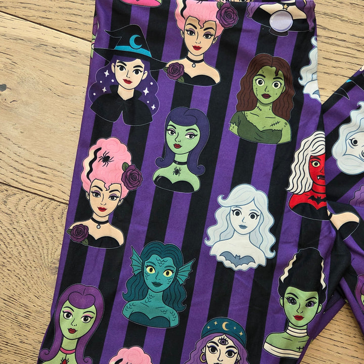 Glamour Ghouls Exclusive Leggings - High-quality Handcrafted Vibrant