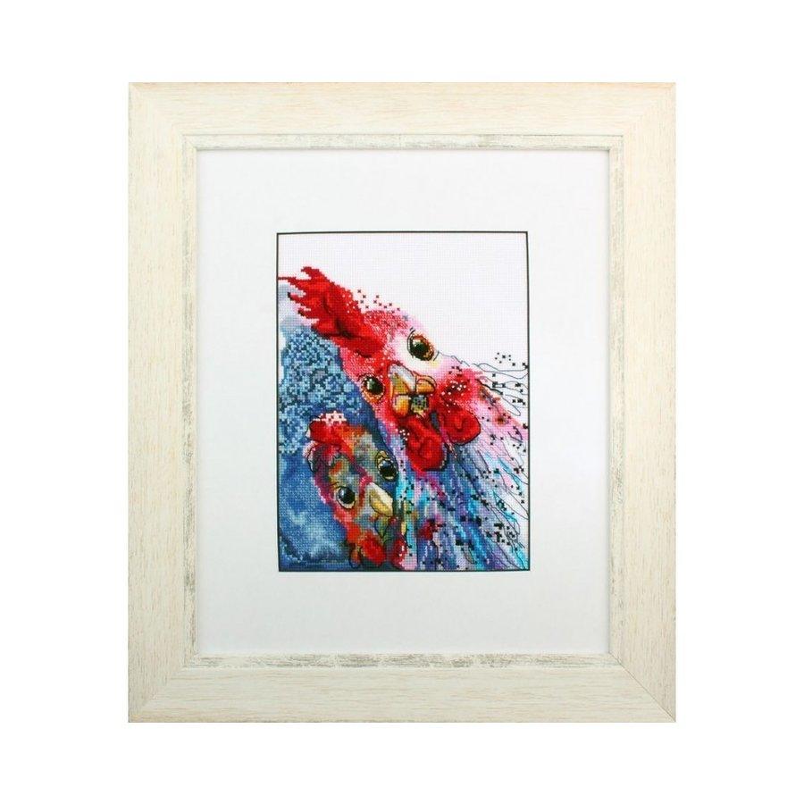 Roasted chicken with potatoes?! M658 Counted Cross Stitch Kit