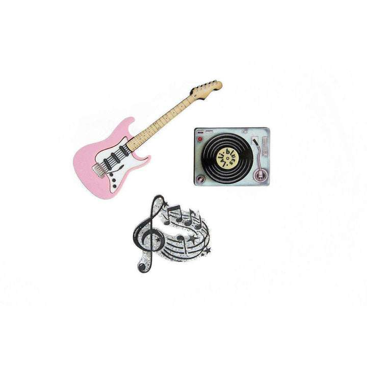 Rock and Roll Brooches Set of 3 by Laliblue - Quirks!