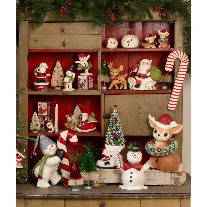 Rocking Santa in Sleigh by Bethany Lowe Designs, image 4