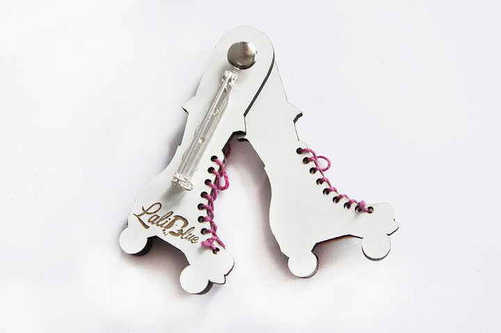 Roller Skates Brooch by Laliblue - Quirks!