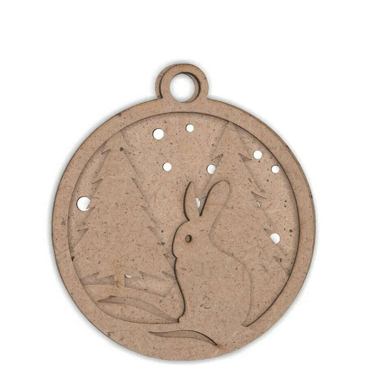 Rosa Talent Winter Story 5 - set of bases for decoration on fiberboard. 3.54*3.15 inches. 3pcs.