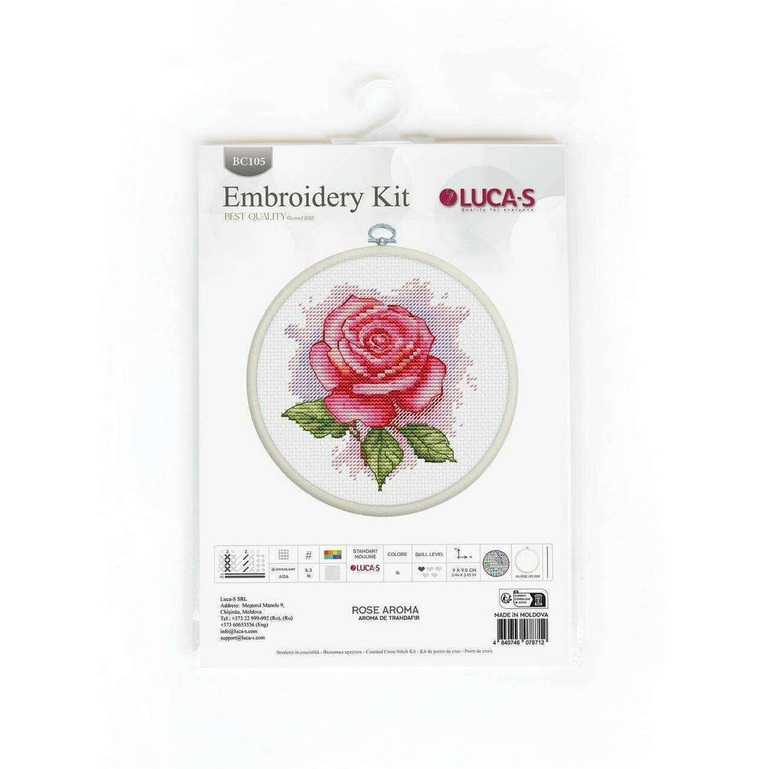 Rose Aroma BC105L Counted Cross-Stitch Kit