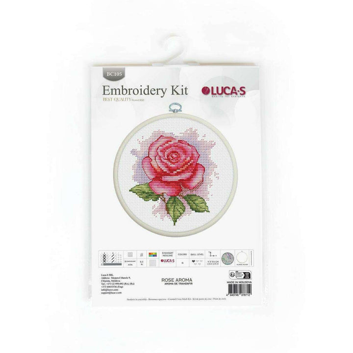 Rose Aroma BC105L Counted Cross-Stitch Kit