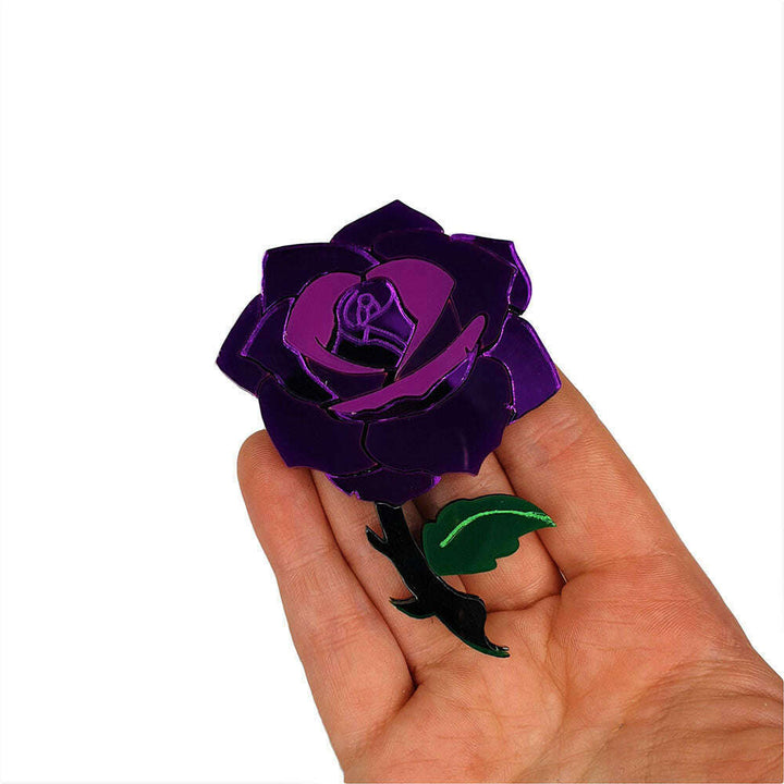 Rose Brooch by Cherryloco Jewellery 6