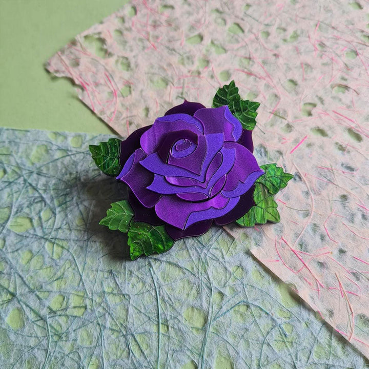 Rose Necklace - 7 Colours by Cherryloco Jewellery 7